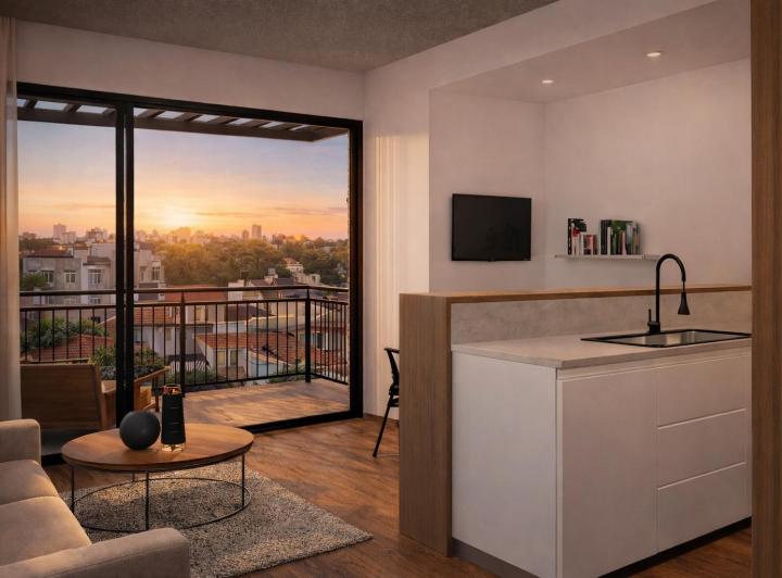 Departamento · 64m² · 2 Ambientes