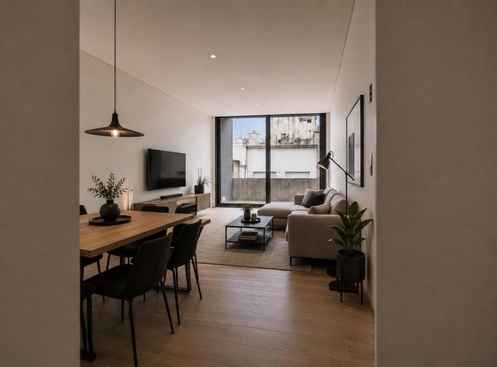 Departamento · 80m² · 3 Ambientes · 1 Cochera