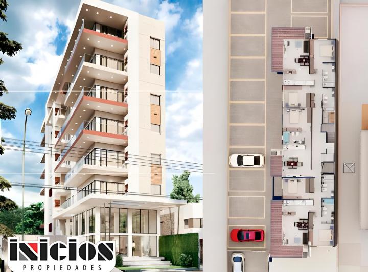 Departamento · 37m² · 2 Ambientes · 1 Cochera