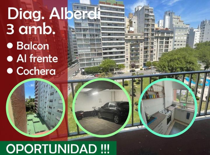 Departamento · 67m² · 3 Ambientes · 1 Cochera