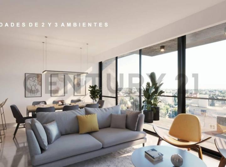 Departamento · 63m² · 2 Ambientes · 1 Cochera