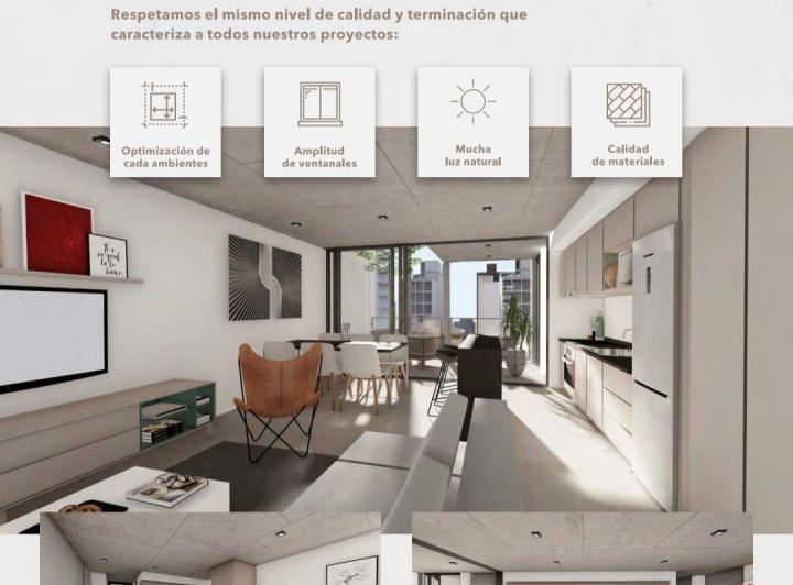 Departamento · 74m² · 1 Dormitorio