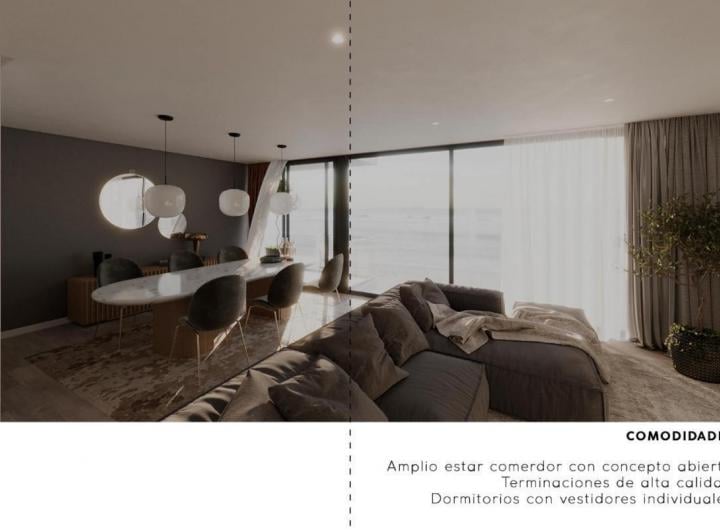 Departamento · 109m² · 3 Ambientes · 1 Cochera