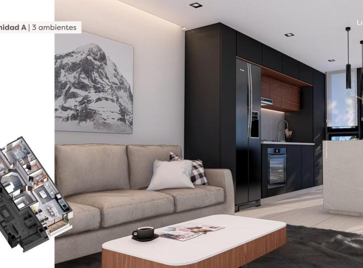 Departamento · 64m² · 3 Ambientes