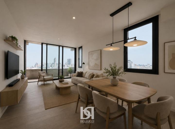 Departamento · 71m² · 2 Ambientes · 1 Cochera