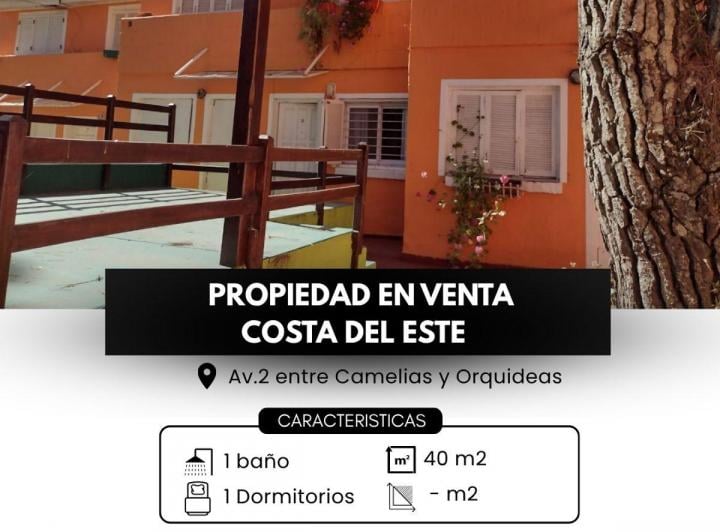 Departamento · 40m² · 2 Ambientes · 1 Cochera