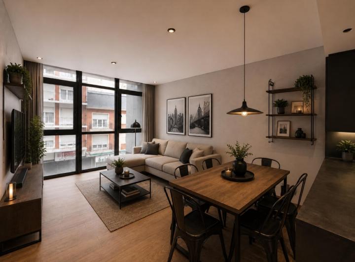 Departamento · 50m² · 2 Ambientes · 1 Cochera