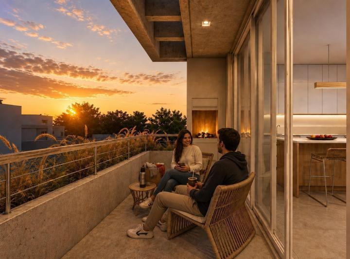 Departamento · 82m² · 2 Ambientes