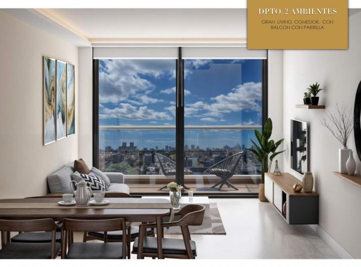 Departamento · 64m² · 2 Ambientes