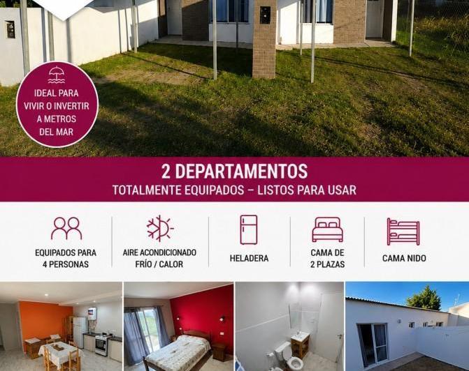 Departamento · 45m² · 2 Ambientes · 1 Cochera