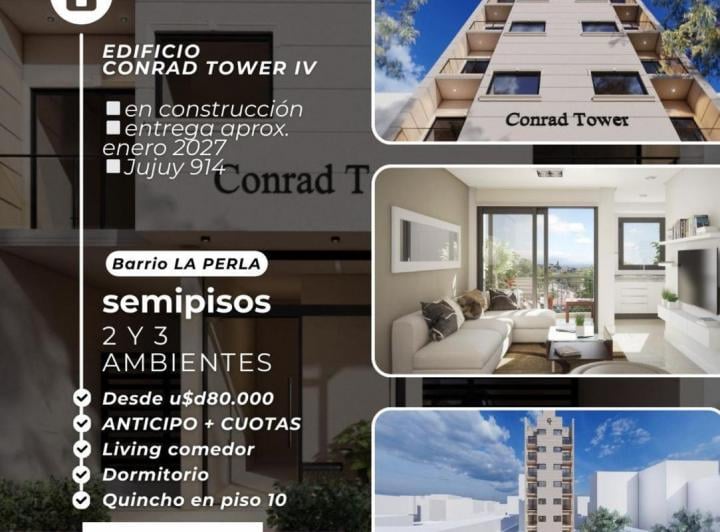 Departamento · 52m² · 3 Ambientes · 1 Cochera
