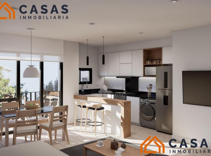 Departamento · 48m² · 2 Ambientes · 1 Cochera