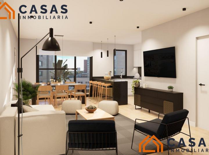 Departamento · 90m² · 3 Ambientes · 1 Cochera