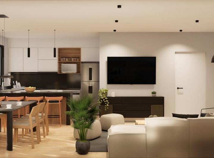 Departamento · 89m² · 3 Ambientes · 1 Cochera