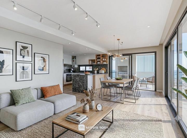 Departamento · 100m² · 3 Ambientes · 1 Cochera