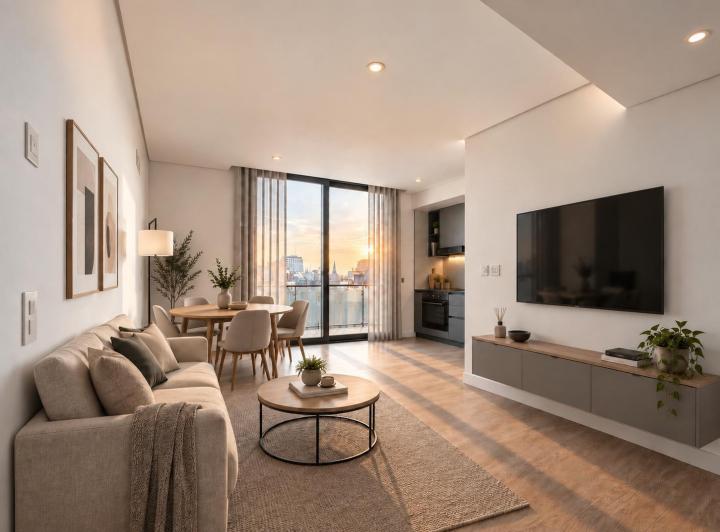 Departamento · 52m² · 2 Ambientes · 1 Cochera