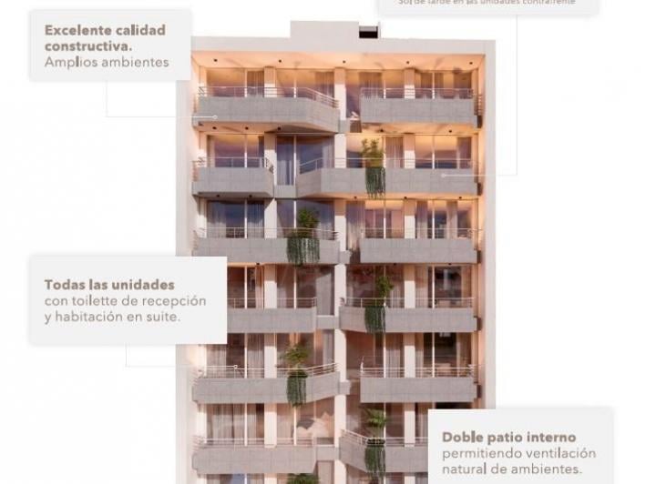 Departamento · 66m² · 2 Ambientes · 1 Cochera
