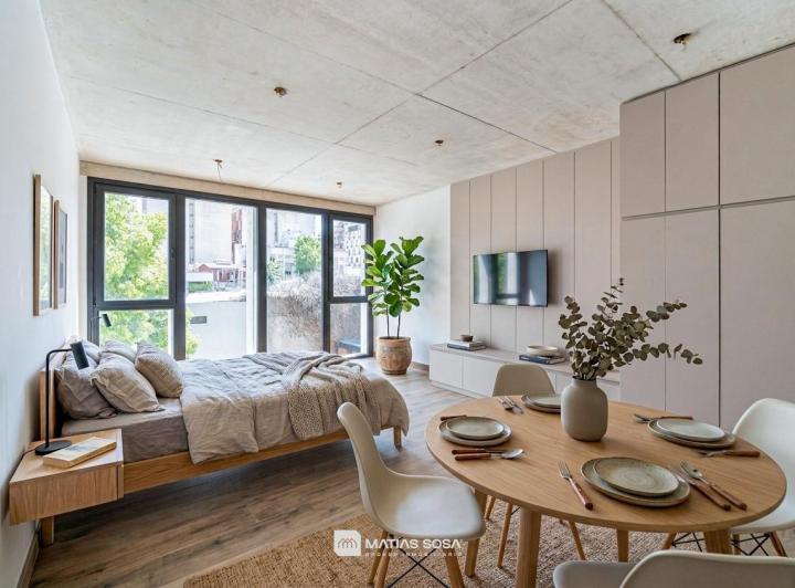 Departamento · 36m² · 1 Ambiente · 1 Cochera