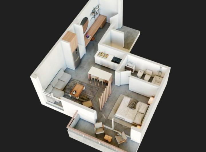 Departamento · 40m² · 1 Ambiente