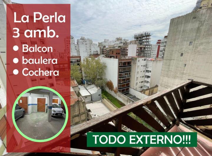 Departamento · 58m² · 3 Ambientes · 1 Cochera