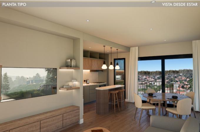 Departamento · 90m² · 3 Ambientes · 1 Cochera