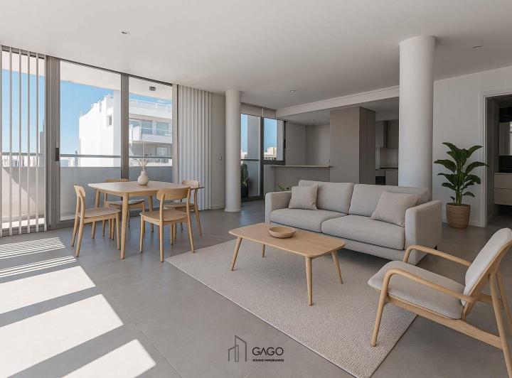 Departamento · 122m² · 4 Ambientes · 2 Cocheras