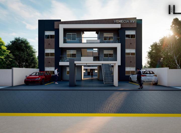 Departamento · 48m² · 3 Ambientes · 1 Cochera