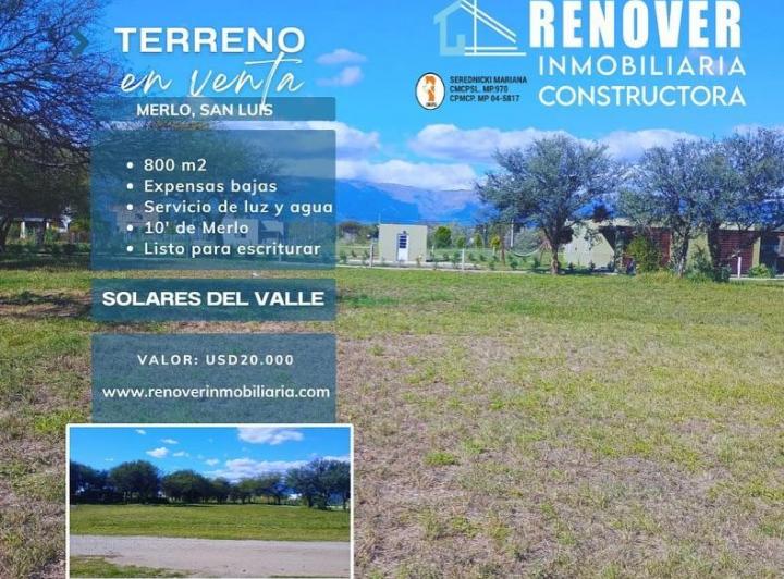 Terreno · 800m²
