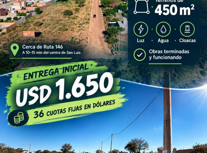 Terreno · 450m²