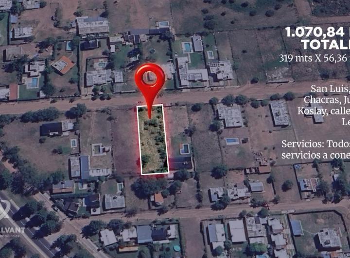 Terreno · 1070m²