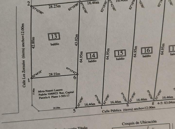 Terreno · 1062m²