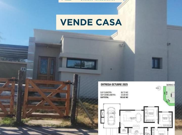 Casa · 80m² · 4 Ambientes · 1 Cochera