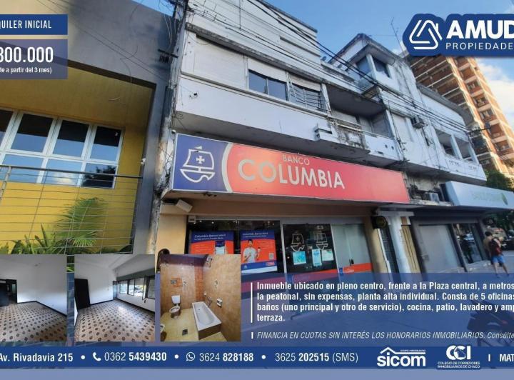 Oficina comercial · 100m² · 5 Ambientes