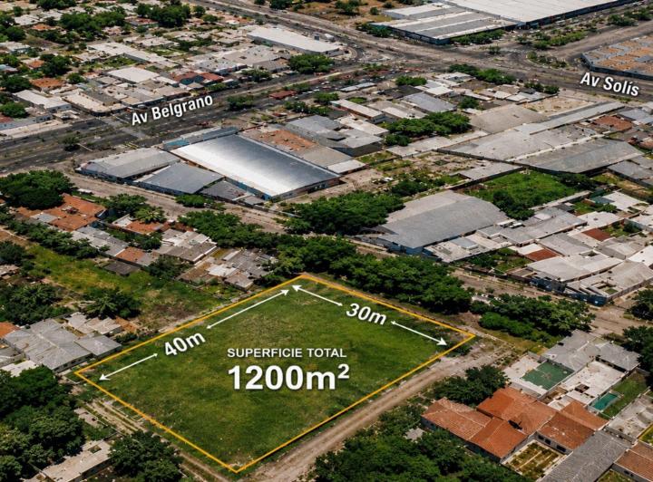 Terreno · 1200m²