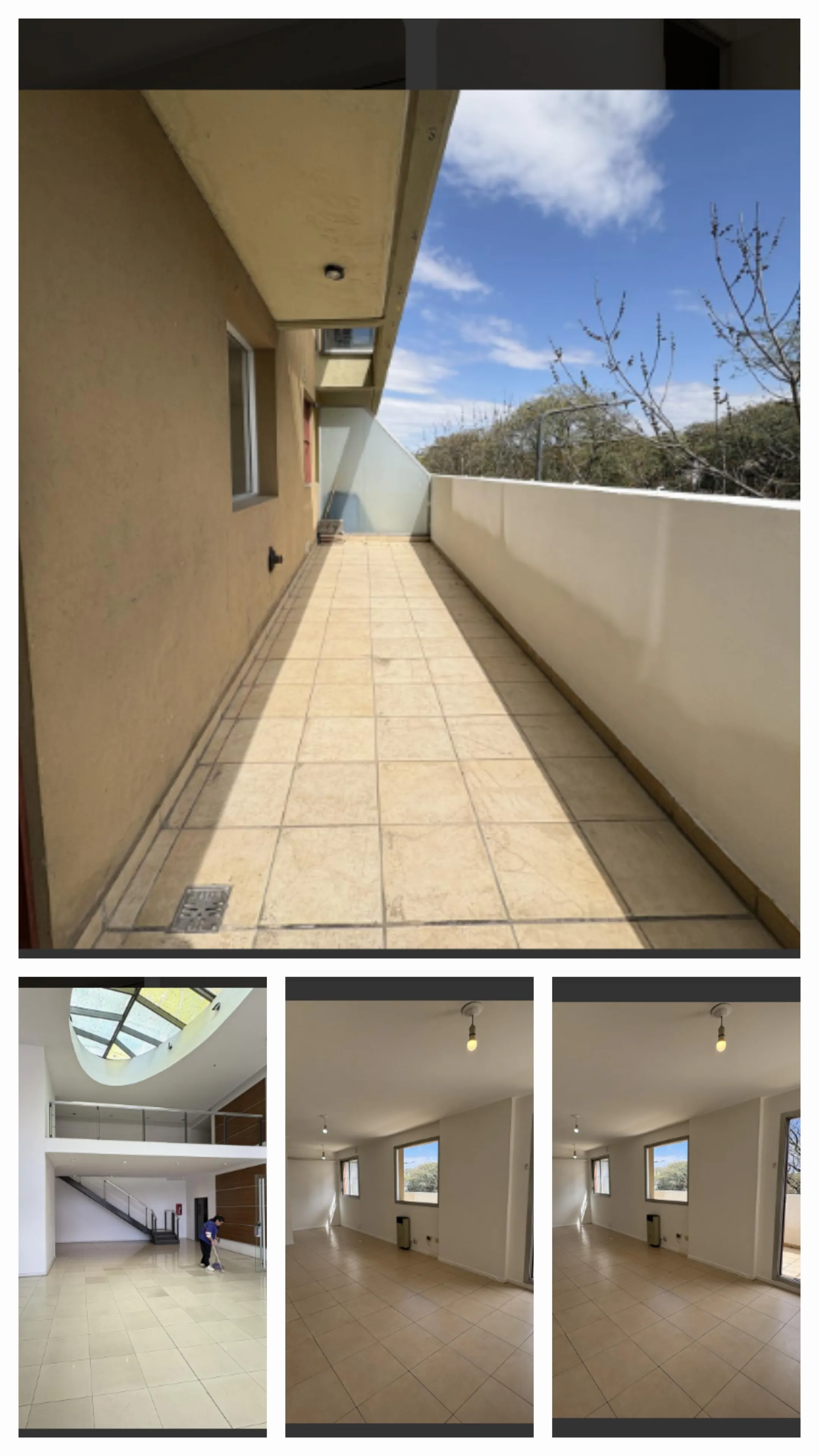 Vendo Depto externo con balcon amplio
