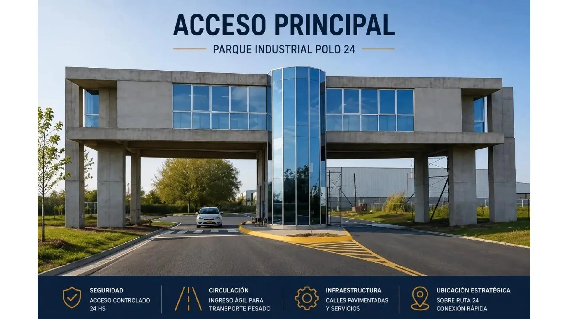 EXCELENTE LOTE EN PARQUE INDUSTRIAL POLO 24 CUARTEL V
