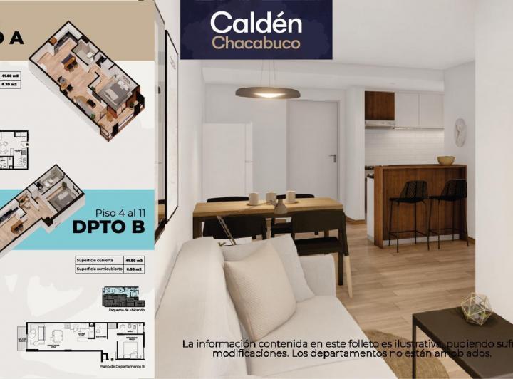 Departamento · 63m² · 2 Ambientes