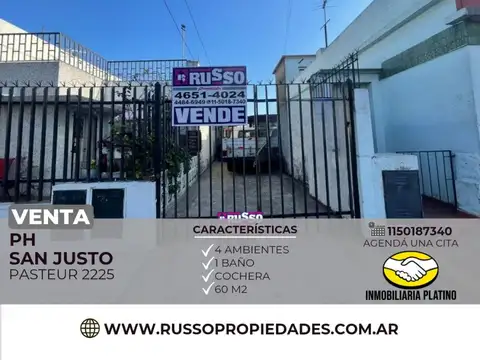 PH en Venta en San Justo, Partido de La Matanza