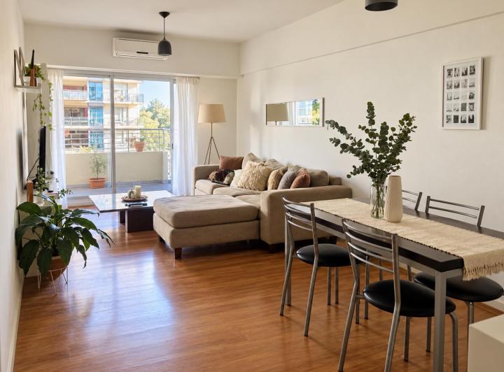 Departamento · 50m² · 2 Ambientes · 1 Cochera