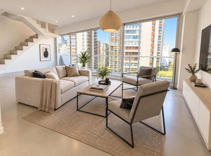 Departamento · 140m² · 3 Ambientes · 1 Cochera