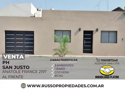 PH en Venta en San Justo, Partido de La Matanza