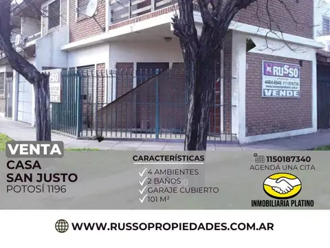 PH en Venta en San Justo, Partido de La Matanza