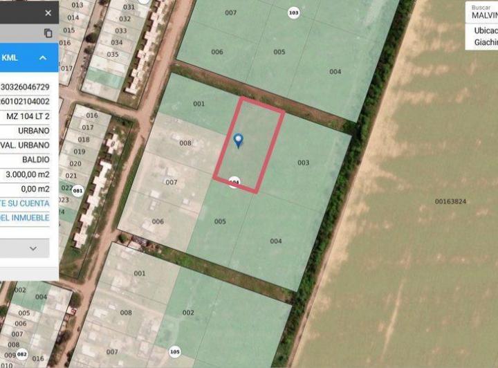 Terreno · 3000m²