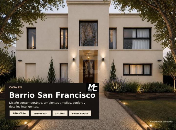 Casa · 840m² · 6 Ambientes · 2 Cocheras
