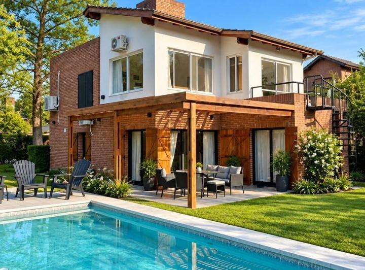 Casa · 165m² · 5 Ambientes · 3 Cocheras