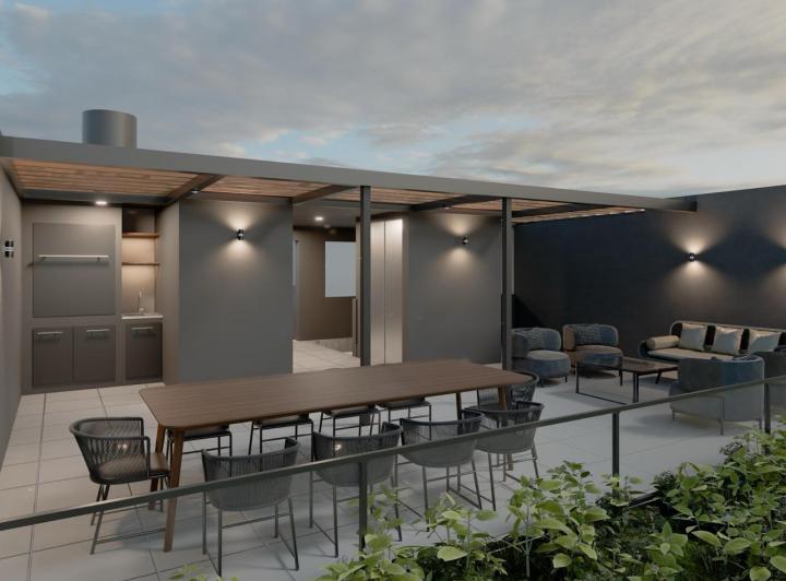 Departamento · 60m² · 2 Ambientes · 1 Cochera