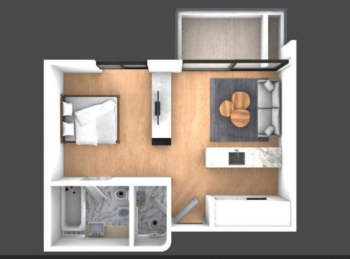 Departamento · 34m² · 2 Ambientes