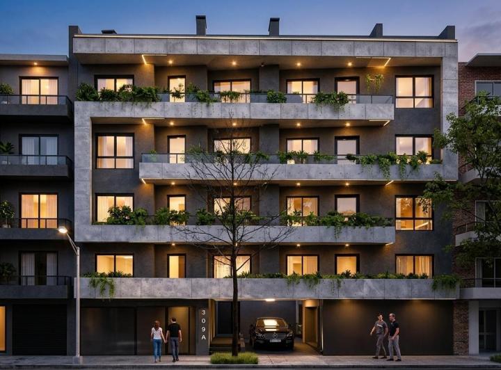 Departamento · 51m² · 2 Ambientes · 1 Cochera