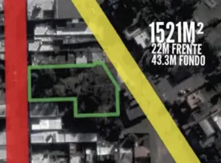 Terreno · 1521m²