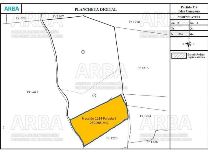 Terreno · 230000m²